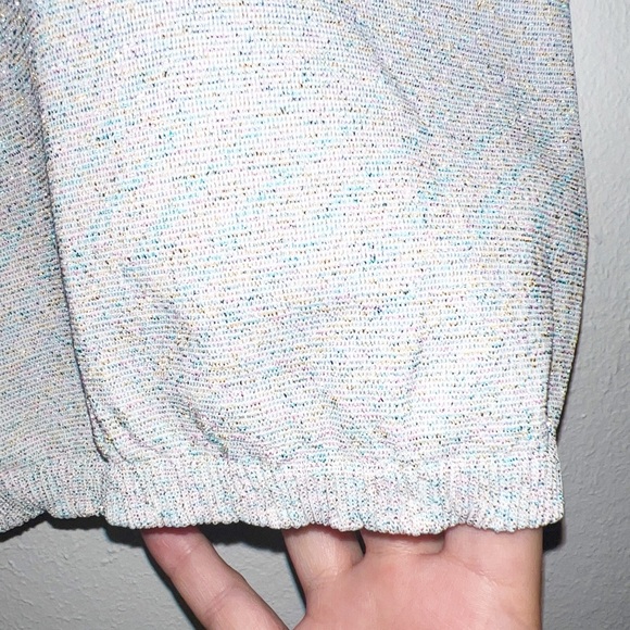 Intimately free people gray and rainbow speckled skinny strap brami crop tank - Picture 4 of 8